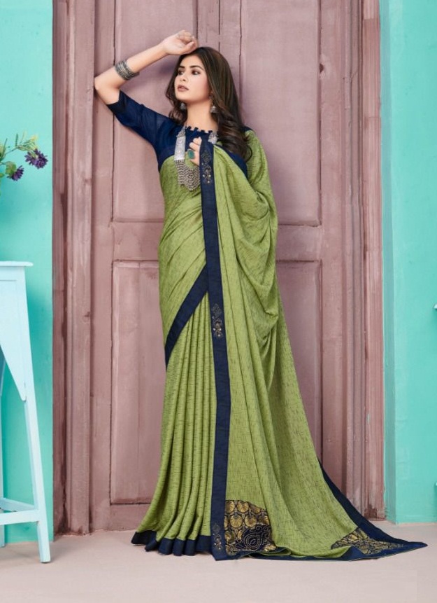 Saroj Kala Kriti Festive Wear Designer Lycra Latest Saree Collection